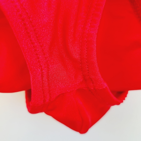 Joe Snyder Shining Enhancement Bikini Brief Red JS01 size medium - Picture 7 of 11